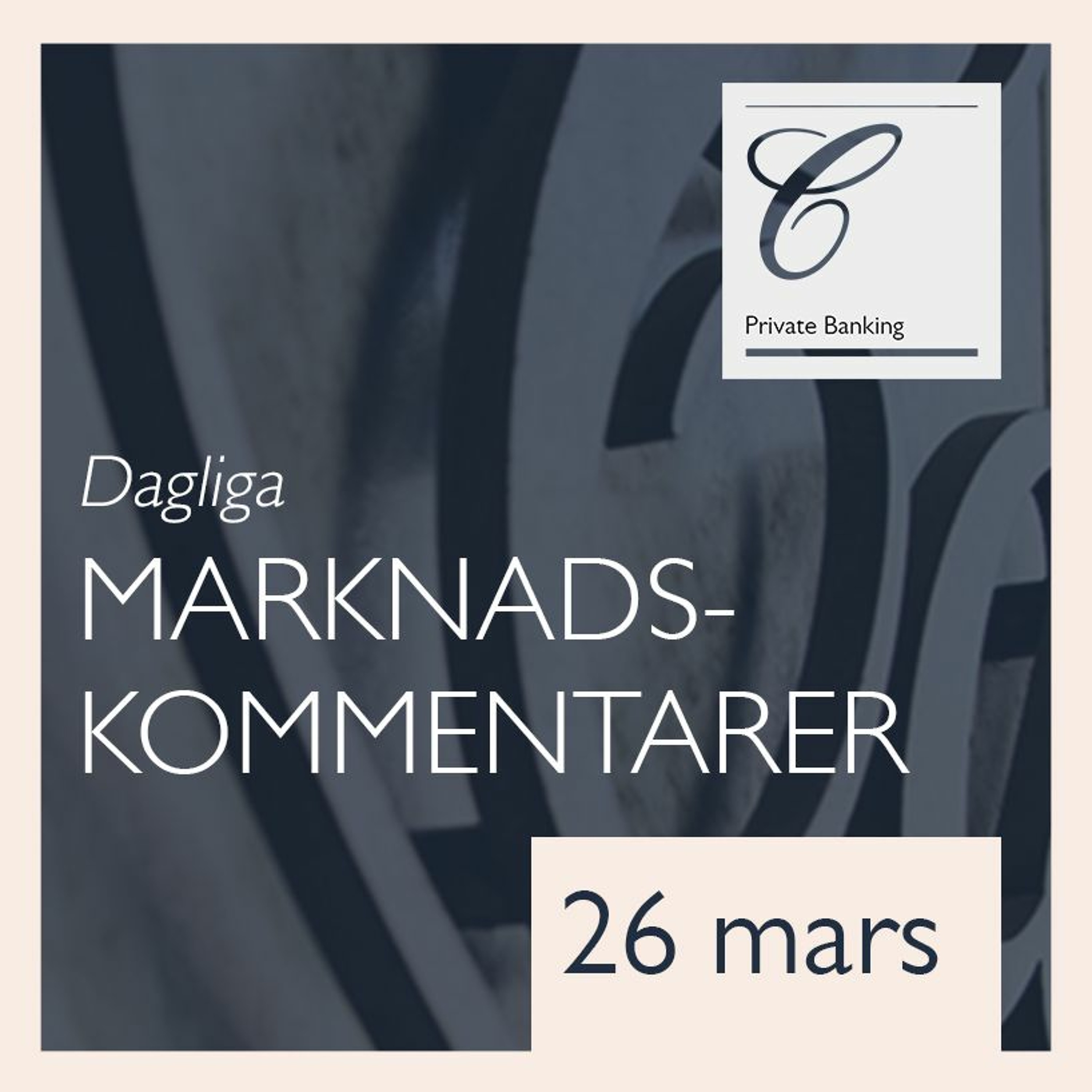 26 Mars: Hur ska man agera på de skakiga räntemarknaderna?