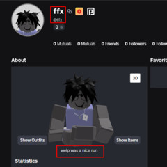 welp was a nice run sydney felon (FFX DISS)
