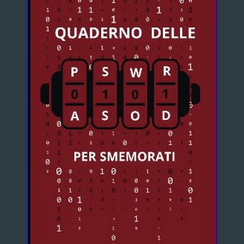 Stream [PDF] eBOOK Read ⚡ Quaderno delle password per smemorati::  insospettabile, tascabile e con rubrica by Puryearton