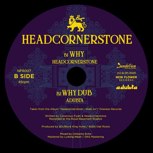 Why & Why Dub - Headcornerstone & aDUBta (Bside NFR007 snippet)