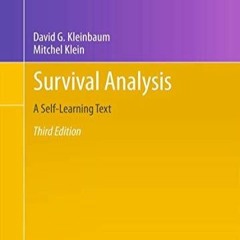 Free read Survival Analysis: A Self-Learning Text, Third Edition (Statistics for Biology