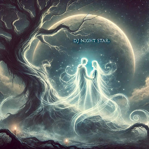DJ NightStar – Ghost Love Story 🌕🤍| Melodic Psytrance Mix 2025