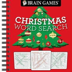 Read ebook [▶️ PDF ▶️] Brain Games - Christmas Word Search free