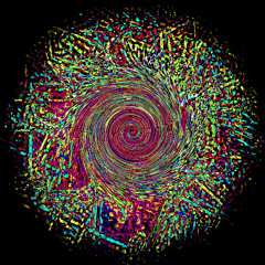 Eclectic current – Fragments of the planet remain visible