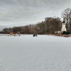 beach in winter
