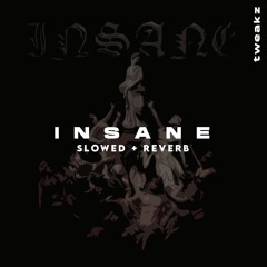 Insane [Slowed + Reverb] - TWEAKZ