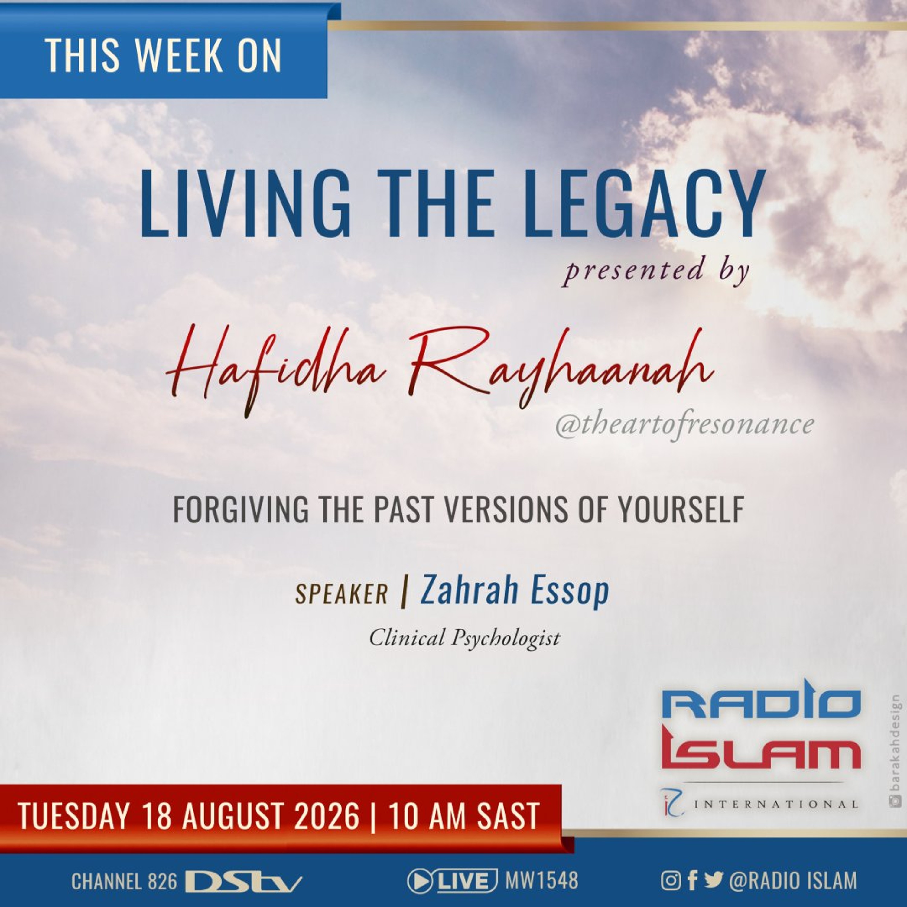 Forgiving The Past Versions of Yourself: Zahrah Essop episode artwork