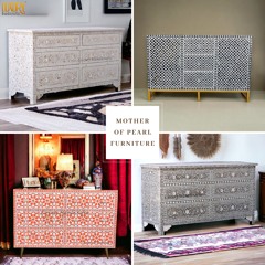 Best Mother Of Pearl Sideboard Collection Elevate Your Space With Luxury Handicrafts