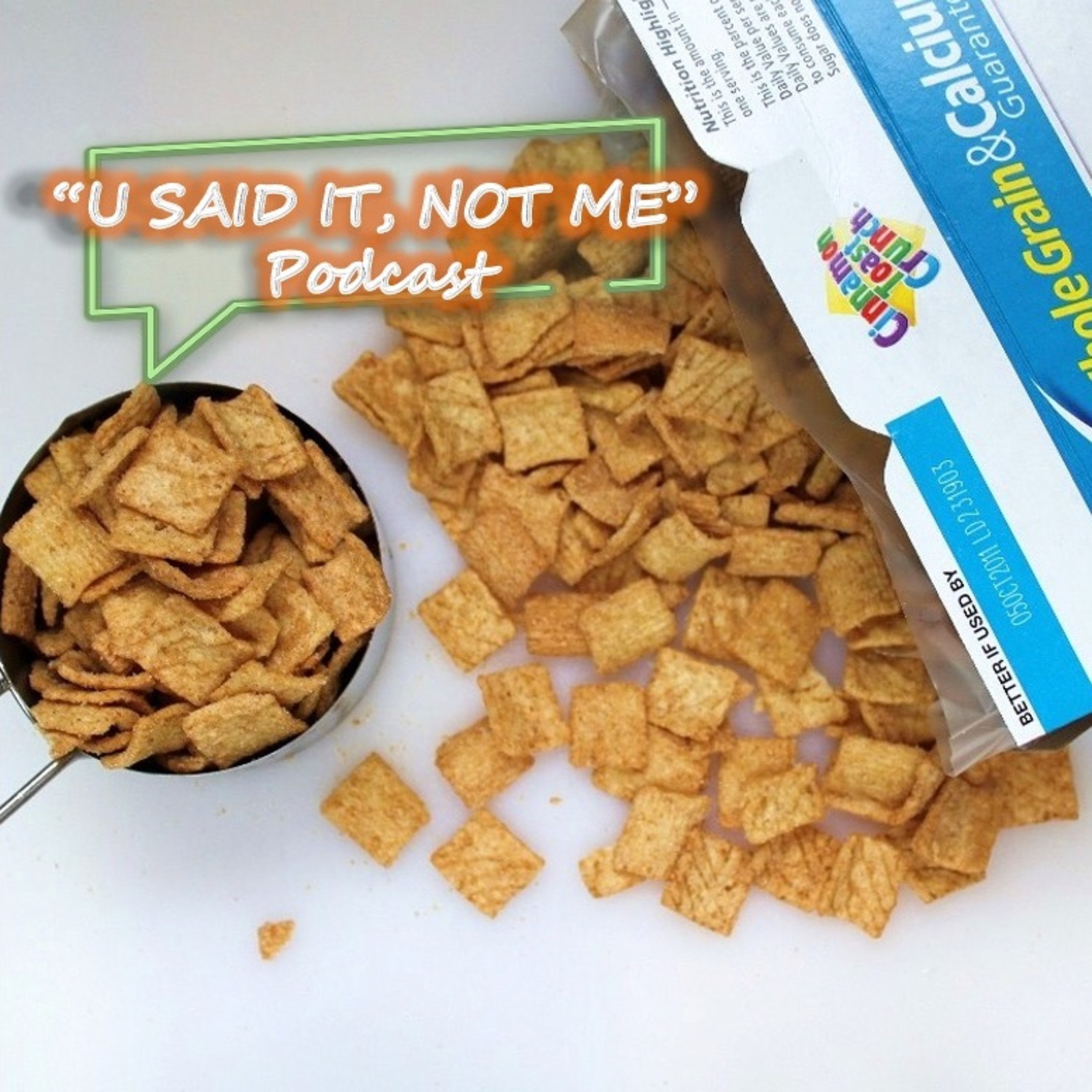 U Said It, Not Me