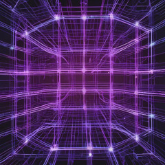Neon Circuit Pulse