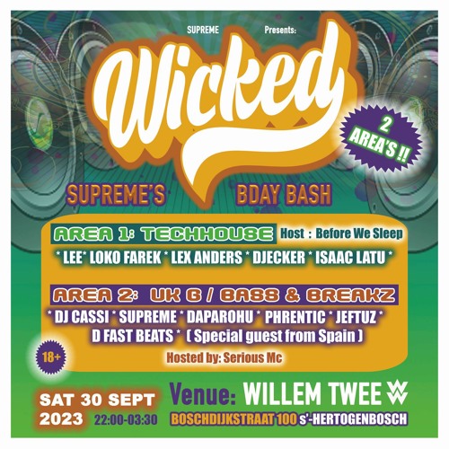 Wicked 2023 Supreme´s  Birthday (D - Fast Beats Guest Mix)