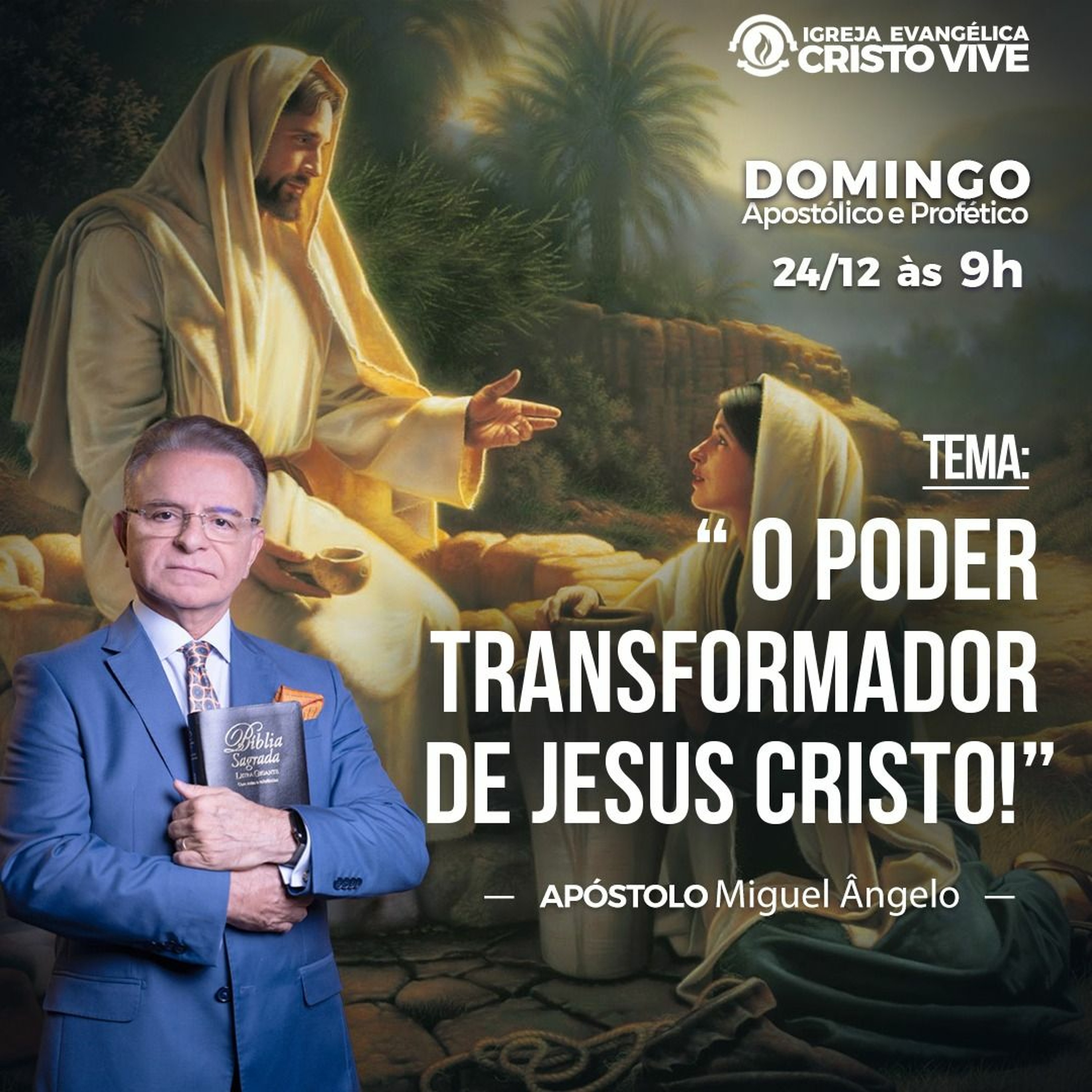 Igreja Evangélica Cristo Vive - Ap. Miguel Ângelo