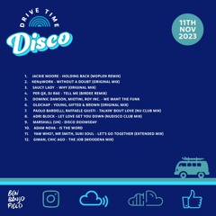 Drive Time Disco - 11th November 2023