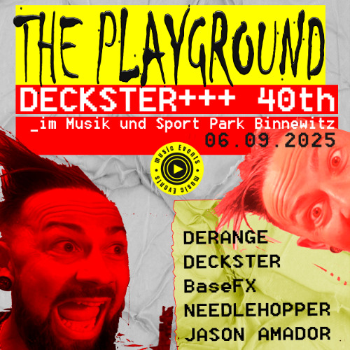 Deckster @ The Playground Open Air  _ Bautzen 06.09.25
