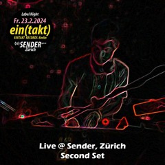 2BNow @ Sender - Zurich | 2nd Set | Live Radio Cut