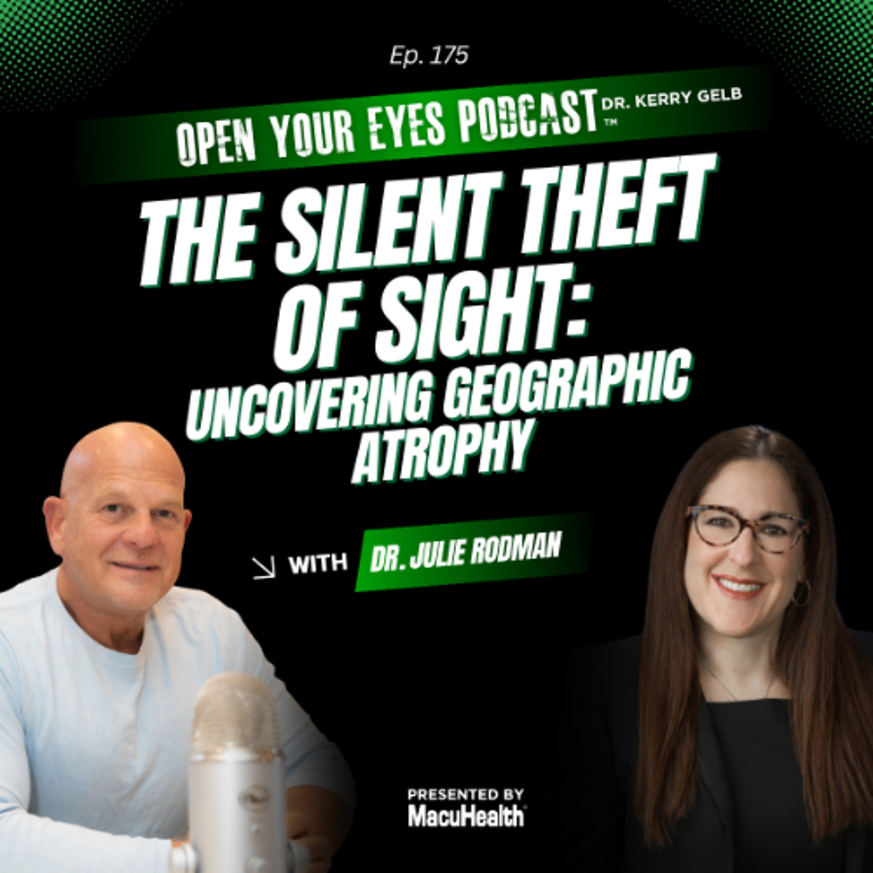 Ep. 175 "The silent theft of sight: Uncovering Geographic Atrophy" - Dr. Julie Rodman