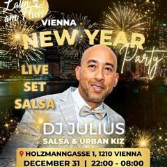 Live set Salsa-Vienna-Dj Julius Latin am Fluss 01-01-2023
