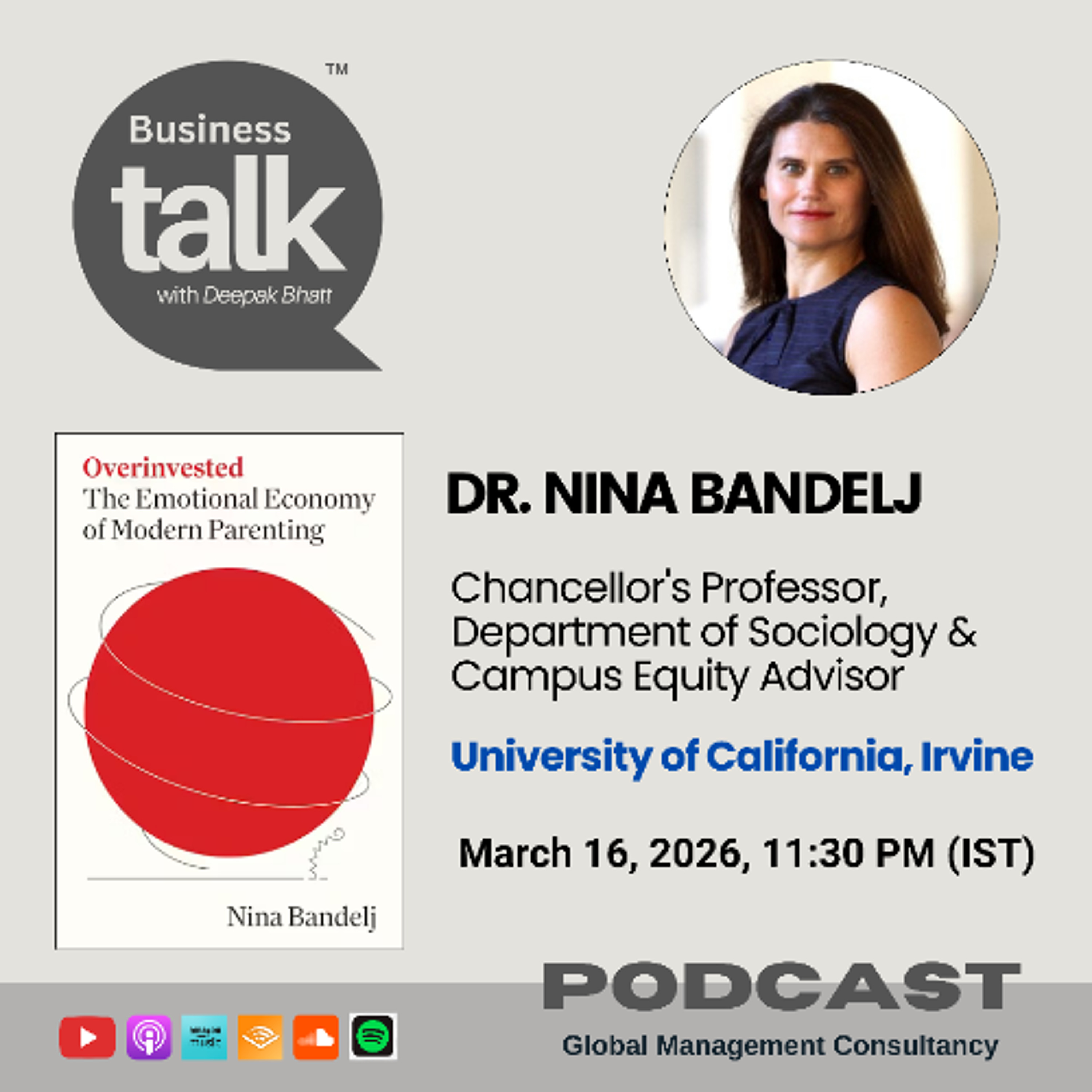 Overinvested: When Parenting Becomes Exhausting Labor | Dr. Nina Bandelj episode artwork