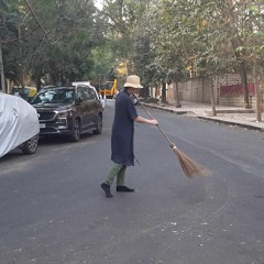 Sweeping in Malleswaram