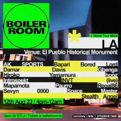 Mapamota | Boiler Room LA: Serenity Link