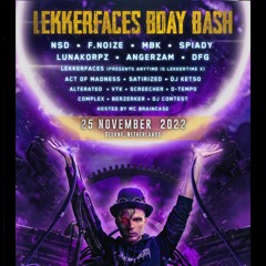 Lekkerfaces Bday Bash / DJ Contest by DJ BaSs!StorM