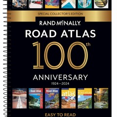 Book Rand McNally 2024 Midsize Easy to Read - 100th Anniversary Collector?s Edition