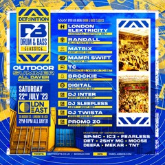DJ Twista + Deefa MC - DNB Classics July 2023