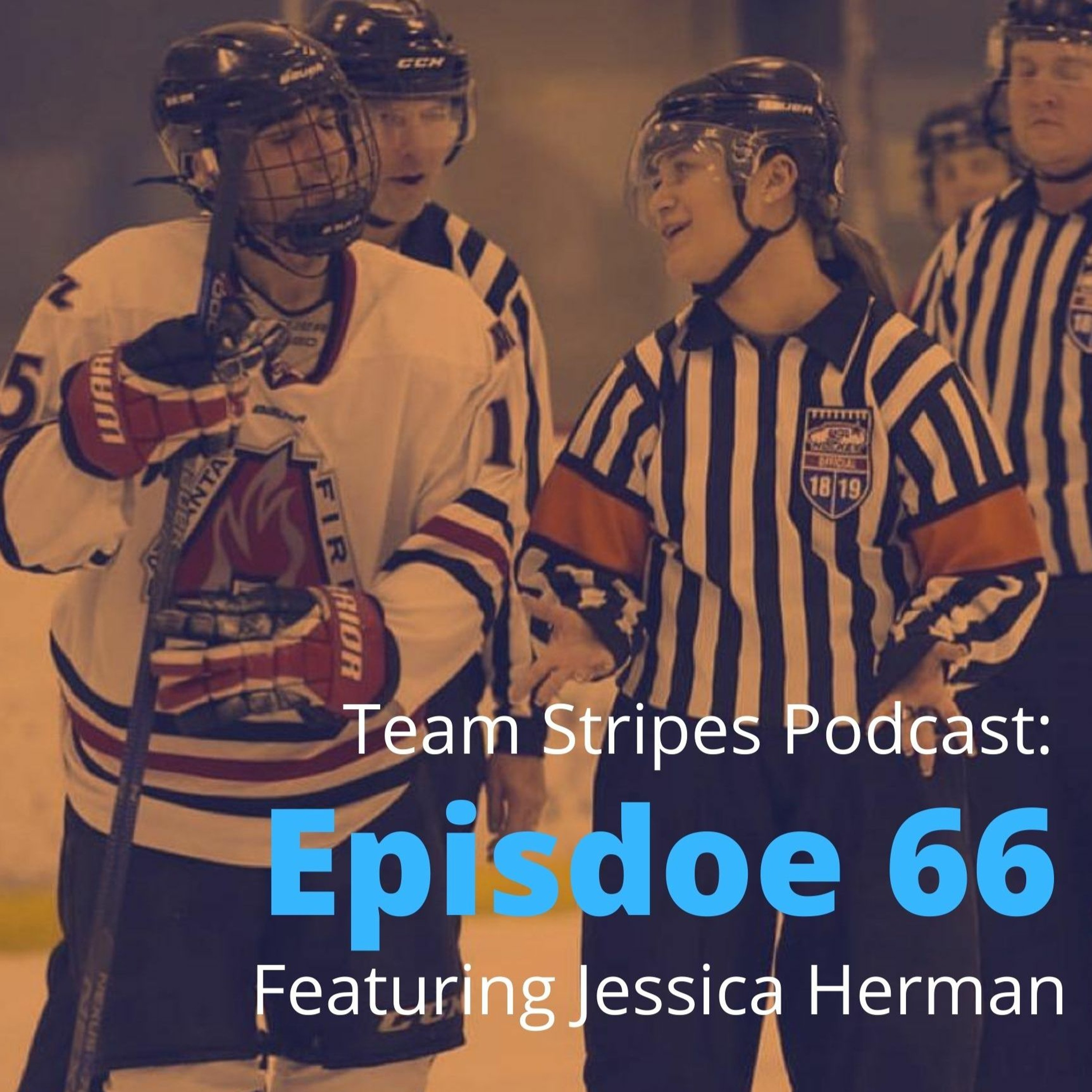 Team Stripes Podcast Episode 66 Featuring Jessica Herman episode artwork