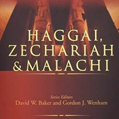 ( vO7 ) Haggai, Zechariah and Malachi (Apollos Old Testament Commentary Series, Volume 25) by  Antho