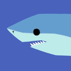 low poly shark