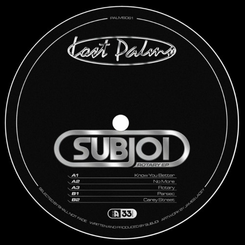 PREMIERE: Subjoi - Know You Better [Lost Palms]