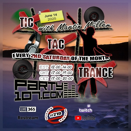 Tic Tac Trance 210 with Martin Mueller (June 14 2025)