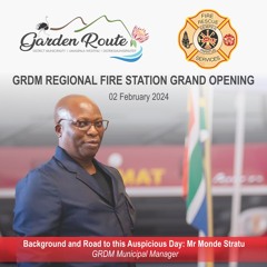 GRDM Regional Fire Station Grand Opening