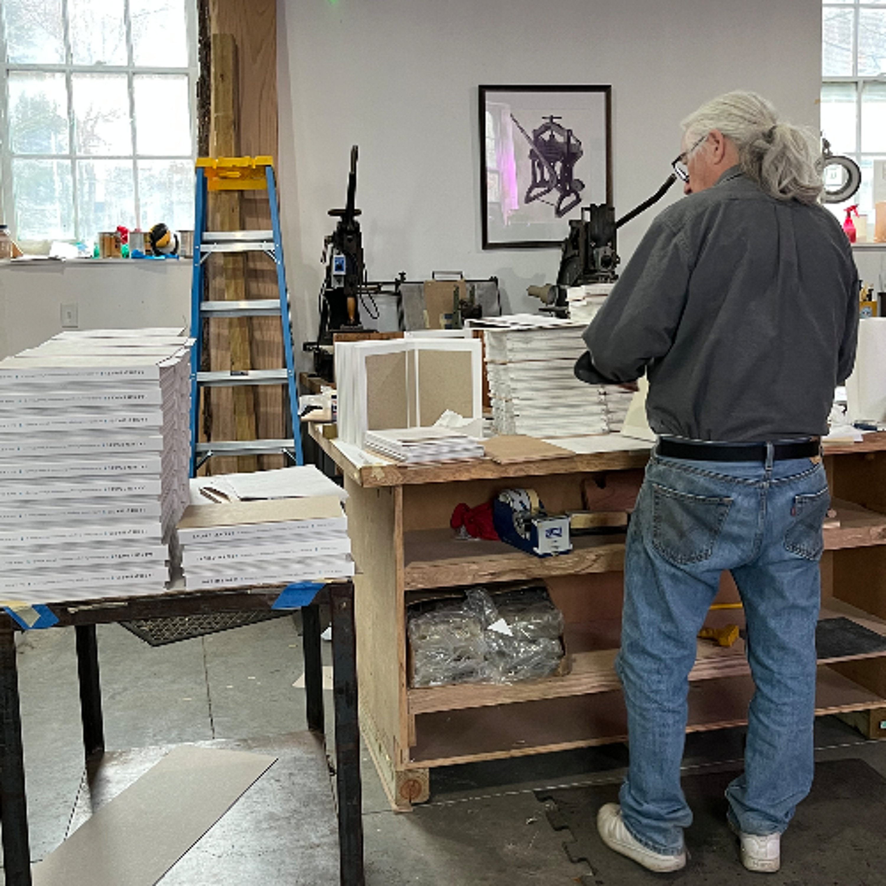 Teaching the history and charm of bookbinding in Troy episode artwork