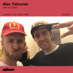 Alec Falconer with DJ Tjizza - 12 January 2021