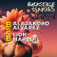 Alejandro Alvarez B2B Lion Mardini- Live Set Backstage Diaries