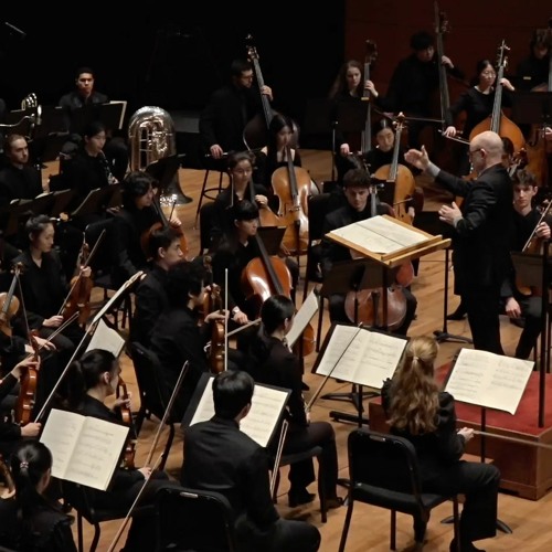 As if sharing a joke with nothingness (2023) for orchestra