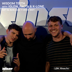 Wisdom Teeth: K-LONE & Facta - 06 August 2022