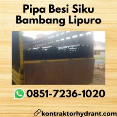 Pipa Besi Siku Bambang Lipuro HANDAL, (0851-7236-1020)
