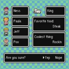 Earthbound - Chose Your Name