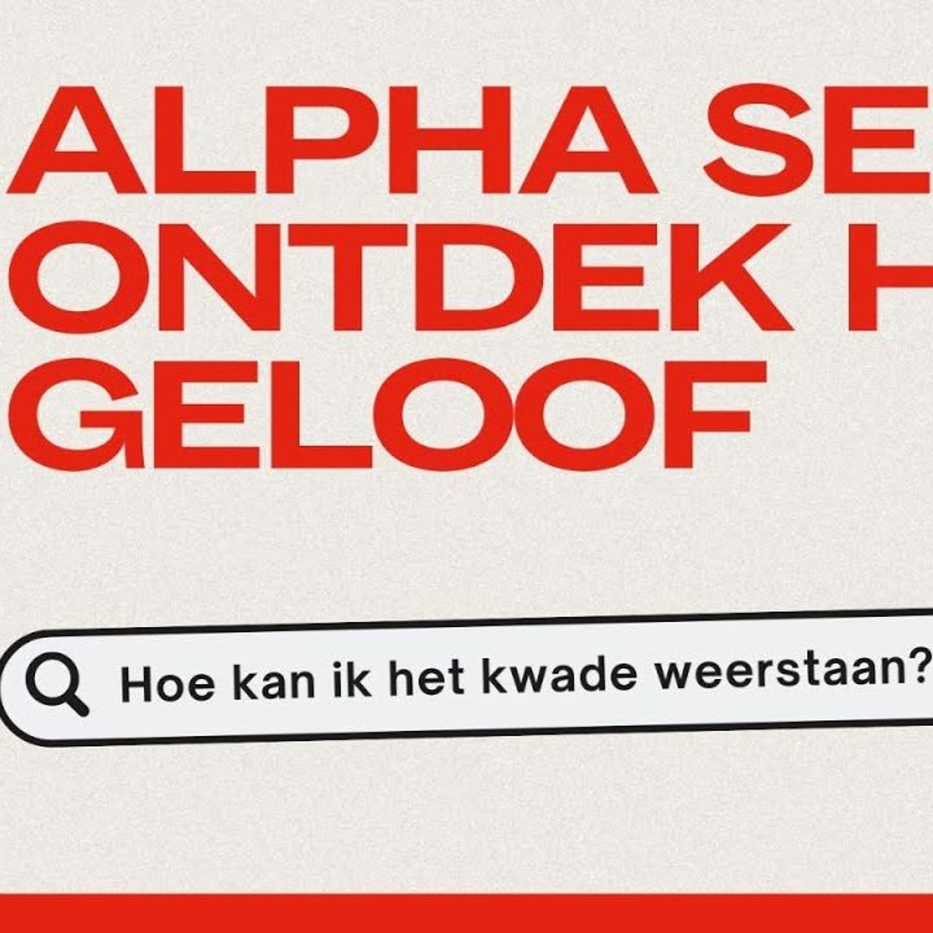 Nicolas van Amerom | Hoe kan ik het kwade weerstaan? | 03-11-24