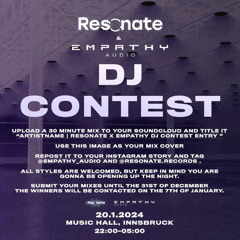INCOGNITO | Resonate X Empathy DJ Contest Entry