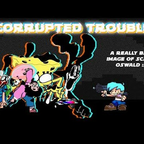FNF  CORRUPTED TROUBLE Triple Trouble Cover