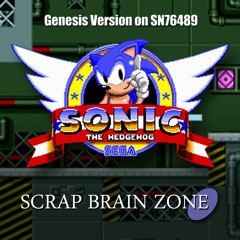 Sonic The Hedgehog (SMD) - Scrap Brain Zone (Master System Cover) SN76489