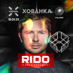 RIDO live set @ KHOVANKA 18/01/2025