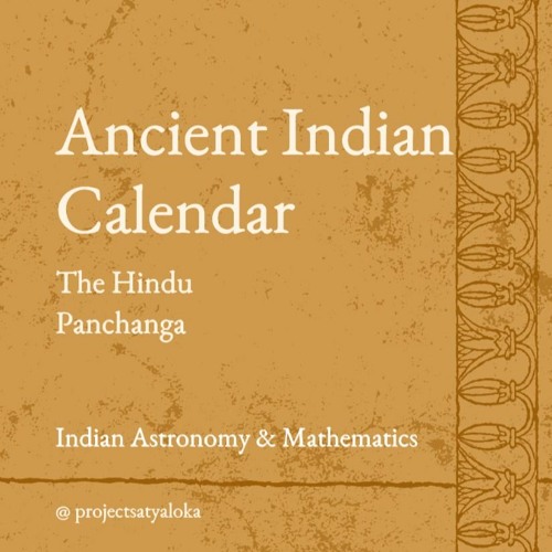 Stream Ancient Indian Calendar The Hindu Panchanga by Project