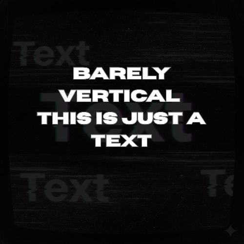 This is just a text