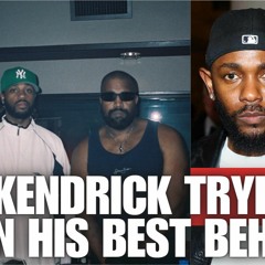 Kanye West Shades Kendrick Lamar! (Original) Like That Verse!