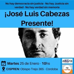 Se cumplen 25 años del asesinato del reportero gráfico, José Luis Cabezas