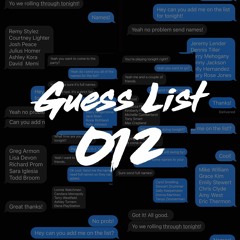 GUESS LIST 012